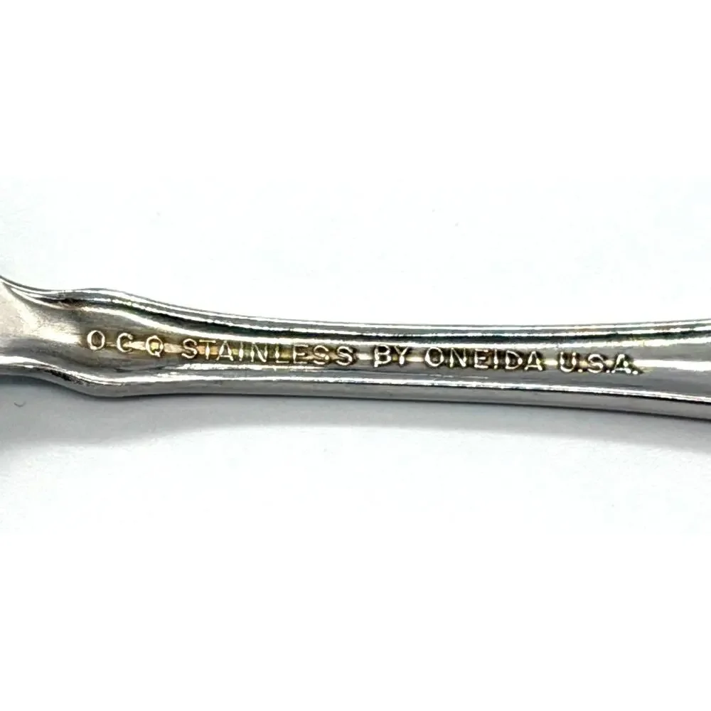 Oneida OCO Wordsworth Set of 4 Stainless Steel Salad Forks